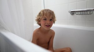 Children Taking Bath Splashing Water Two Stock Footage Video (100% Royalty-free) 1082802199 | Shutterstock