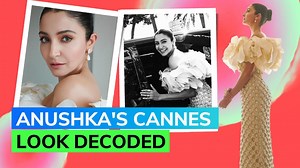 #Cannes2023: Anushka Sharma stands out at her red carpet debut; serves elegance in Richard Quinn gown Read more: https://www.edtr.ai/domn | editorji