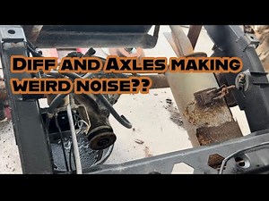 Suzuki Samurai Build PT.8 Removing busted axles and differential