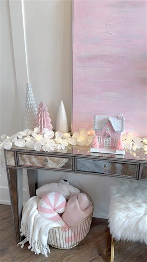 248 reactions · 18 shares | I found my pink candy cane pillow at Walmart!!! Comment LINK and I’ll DM you the link. 勺懶 #christmasdecor #entrywaydecor #pinkchristmas #glamhome #christmasinspiration #christmastree #christmasgarland | Ashlee Gould | Facebook