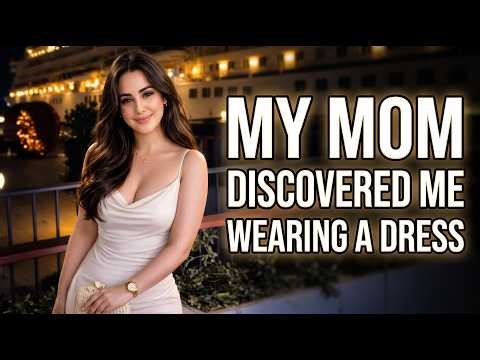 My mom discovered me wearing a dress Crossdressing Stories