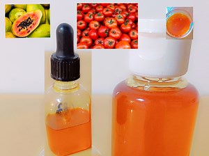 DIY Papaya And Tomatoes Oil For Healthy Glowing Skin, Brightening And Anti- Aging . | Healthy Lifestyle