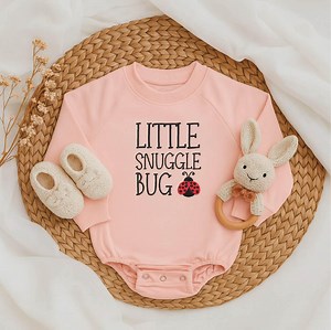 Little Snuggle Bug Baby Romper, Ladybug Embroidered Bodysuit, Cute Baby Shower Gift, Gender Neutral Baby Clothes, Insect Baby Outfit - Etsy Canada