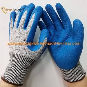 [Hot Item] 13G Hppe Gloves Cut Resistant Gloves Protect Hand Safety Industrial Gloves /Anti-Cutting Working Gloves/Glass Handling Gloves