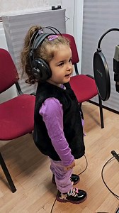 90K views · 5K reactions | Anastasia a înregistrat pentru prima data in viață în studio...Cam asa a decurs ziua... #3ani# | Silvana Rîciu | Facebook