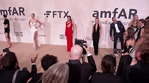 Celebrities turn out for the AmfAR gala in France