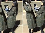 Kylie and Kendall Jenner rock Yeezy camouflage coats