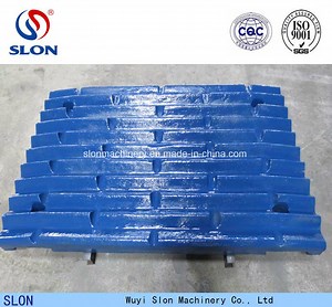 [Hot Item] Manganese Casting Jaw Plate for Terex Pegson Jaw Crusher