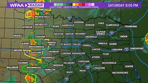 2.3K views · 20 reactions | Still monitoring radar. Severe thunderstorms are in western portions of NTX. These will be in and around the metroplex in the next couple of hours. Although, there are signs that they will be potentially weaker. #wfaaweather | WFAA Weather | Facebook