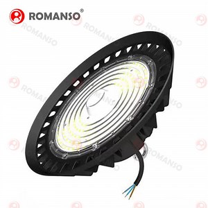 [Hot Item] Romanso LED Warehouse High Bay Light 150lm/W AC100~277V IP65 ETL 5years Warranty UFO High Bay Light