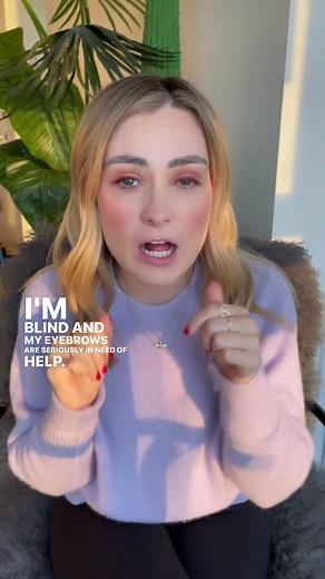 Getting my eyebrows waxed as a blind woman! 😊 #Blind #ContentCreator #Waxing #Eyebrow #TheMoreYouKnow | Molly Burke
