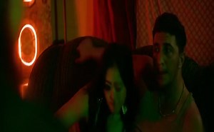 Julia Ling Breasts, Underwear Scene in Blue Call