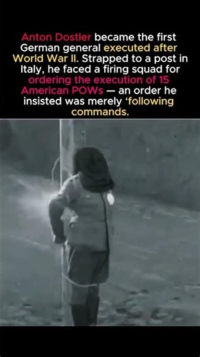 The First Nazi General Executed After WWII – Anton Dostler’s Fate