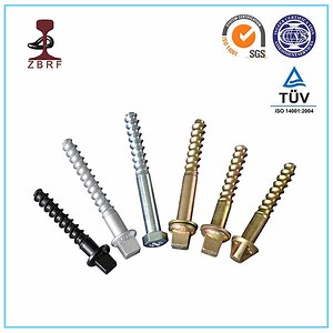 [Hot Item] High Tension Sleeper Screws for Fasten W12 Fastener System