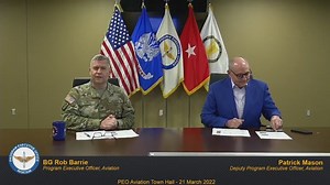 PEO Aviation Town Hall - 21 March 2022