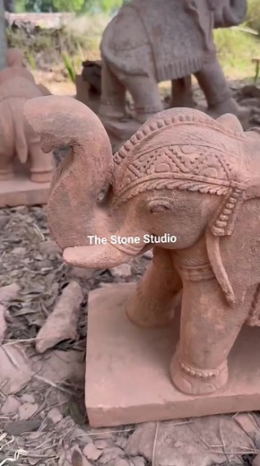 🐘✨ Welcome prosperity and good luck into your space with our Elephant With Trunk Up Statue from The Stone Studio! 🌟 Crafted with precision and care, this enchanting masterpiece embodies the timeless symbol of good fortune. According to tradition, an elephant with its trunk up is believed to bring positive energy, good luck, and success. Our skilled artisans bring out the beauty of the elephant's form with intricate detailing, capturing the majestic yet gentle nature of these magnificent creatu