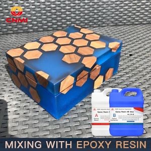 [Hot Item] CNMI Epoxy Resin Premium Quality for Wood River Table Casting Crafts Jewelry Tray and Coasters