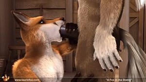 Fox In The Steady (Taurin Fox) 4K AI Upscaled