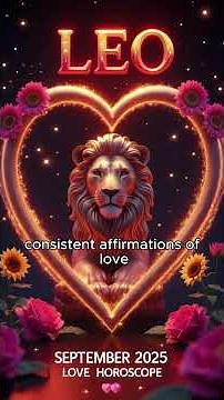 Leo Love Horoscope September 2025 #leohoroscope #leoastrology #leolovehoroscope #leoseptember2025