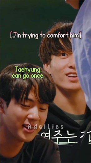 "What happens if he flings it?" "Then he flings it" That sentence has a deep meaning🥹❤️‍🩹 #jin #bts