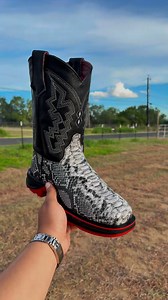 53 reactions | A Closer Look At Our NEW Natural Python Boots With Our 3D EXCLUSIVE Sole & Composite Toe For ONLY $129.99!!喝Available At TEXASBOOTRANCH.NET | Texas Boot Ranch | Facebook