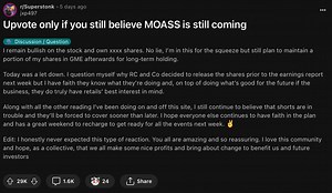 Upvote Poll | MOASS (Mother Of All Short Squeezes)