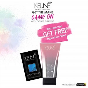 92 reactions · 6 comments | GET THE MANE GAME ON WITH KEUNE COLOR CRAVING Grab FREE Magic Blonde Sachet With Each Color Craving Tube Avail the exclusive offer today only at Daraz https://www.daraz.pk/catalog/?q=keune+color+craving Valid for Limited Time Only #GetTheManeGameOn #KeuneColorCraving #ExclusiveOffer | Keune Pakistan | Facebook