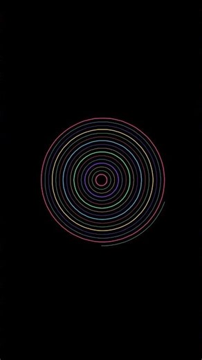 Pulse Circle Rings #hypnotic