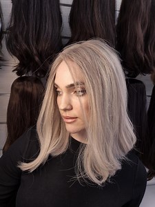 Blonde Human Hair Lace Top Wig | Handmade | Natural Look & Soft Blonde Tone - Etsy Canada