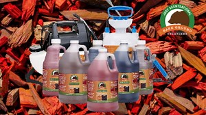 Just Scentsational MC-64BRN Bark Mulch Colorant, Brown, 64oz (2 Quarts)