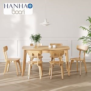 [Hot Item] Boori Square Big Long Solid Wooden Dining Room Set Table