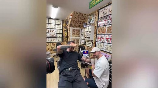 Former Scotland lock Jim Hamilton visited Galway Tattoos studio to get a "Big Mack" tattoo, dedicated to Ireland and Connacht winger Mack Hansen. The tattoo comes after Hamilton had bet Hansen that Scotland would beat Ireland in this year's Six Nations. Ireland would go on to win the Grand Slam, leaving Hamilton with a trip to Ireland to fulfil his end of the wager. | Irish Independent