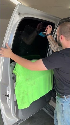 Chevy Truck gets Limo Privacy Tint #windowtint