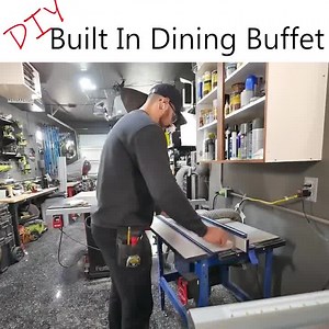 91K views · 573 reactions | Built-in Dining room buffet Perfect place for extra storage in the dining room/kitchen . | Mr. Build It | Facebook