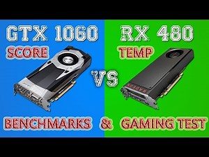 GTX 1060 vs RX 480 (1080p & 2160p Benchmarks) RX480 4K Test - Comparison