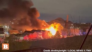 29K views · 279 reactions | Video was captured yesterday showing a fire raging in the Pilson region of Chicago, IL, on Wednesday that was reportedly spreading to nearby buildings. | Breitbart | Facebook