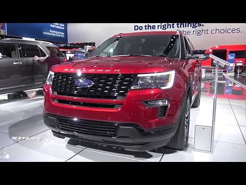 2018 Ford Explorer Sport - Exterior And Interior Walkaround - 2018 Detroit Auto Show