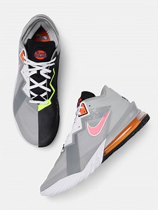 Buy Nike Unisex Black Mesh LEBRON XVIII LOW Basketball Shoes -  - Footwear for Unisex