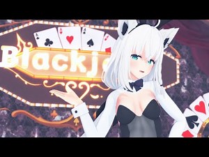 【ホロライブMMD】『クラブ＝マジェスティ (Vo.白上フブキ)』by 白上フブキ(バニー衣装)【4K】