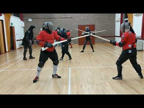 Bayonet Fencing - Nick vs Esther