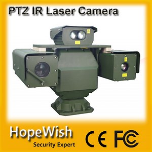 [Hot Item] Car Mount Laser PTZ Surveillance Camera with Laser Ranger