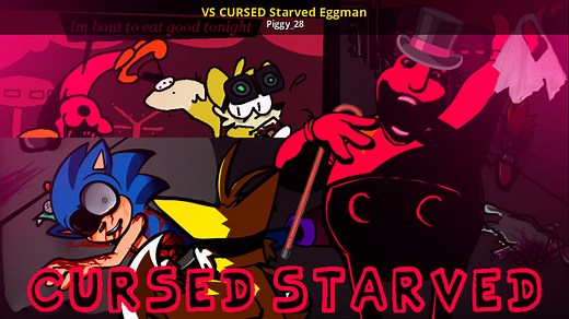 VS CURSED Starved Eggman Mod for Friday Night Funkin' | FNF Mods