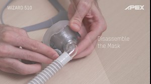 Apex Medical Wizard 510 Nasal Mask Cushion, Large