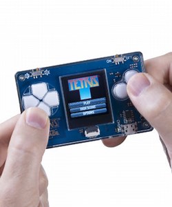 Tetris Micro Arcade: The classic puzzle game in a tiny form factor.