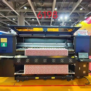 [Hot Item] Digital Polyester Fabric Printing Machine Dye Sublimation Digital Printer with High Speed for Fabric Textile on Stock