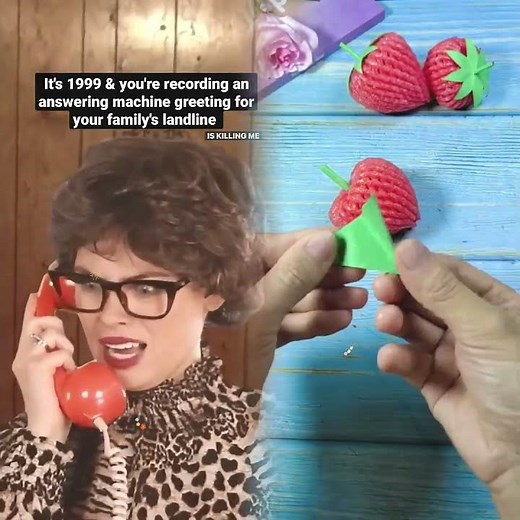 #90skids liked to get creative with our answering machine greetings! #pov #foryoupage #asmr#funny 💅