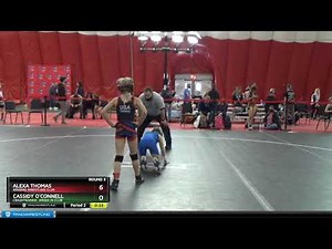 12U Girls 70 Alexa Thomas Ringers Wrestling Club Vs Cassidy OConnell CrassTrained: Weigh In Club