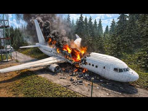 Voxel Aircraft Impact Simulation - Physics Test Teardown