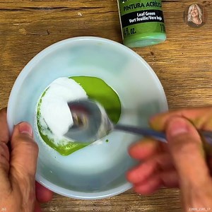 27K views · 154 reactions | Mixing DIY Stencil Paste | Our Upcycled Life | Facebook