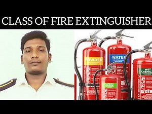 | CLASS OF FIRE & EXTINGUISHER | TAMIL | KARAN DESINGU |